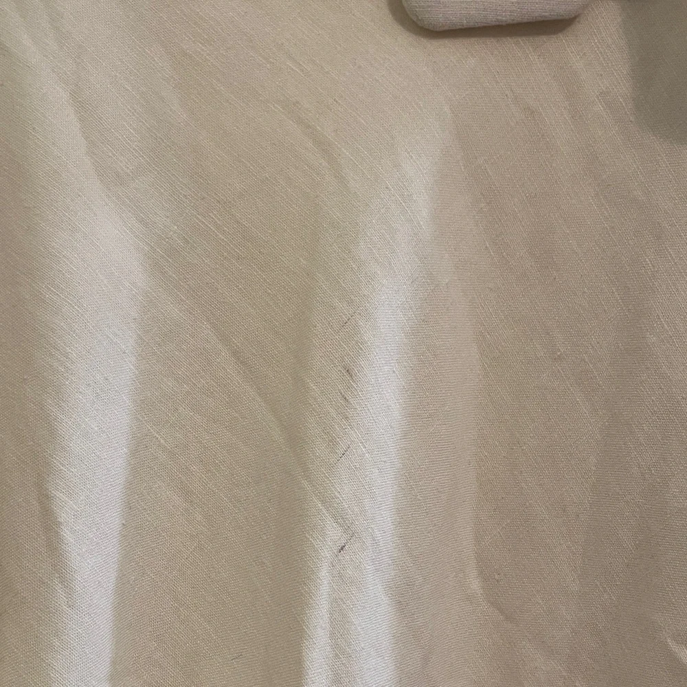 NWT - T Tahari Chic White Belted A-Line Linen Blend Lined Skirt - Picture 4 of 9